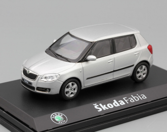 SKODA Fabia II 2007, Silver Brilliant Metallic