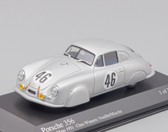 PORSCHE 356 #48 Veuillet / Mouche Class Winners 24h Le Mans (1951), silver