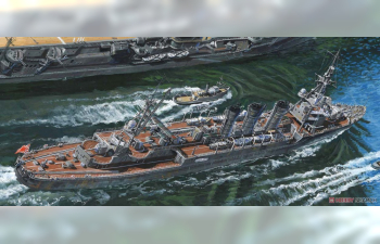 Сборная модель IJN Light Cruiser Kuma 1942