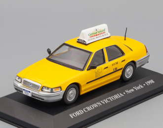 FORD Crown Victoria New York Taxi 1998, yellow