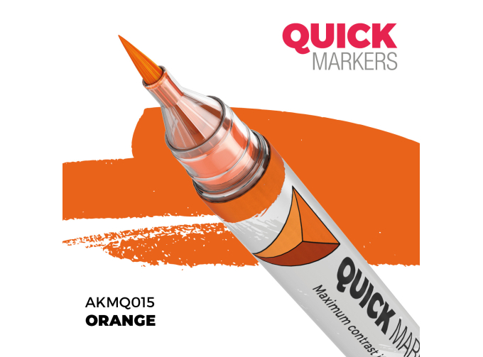 Маркер QUICK MARKER - Оранжевый / Orange