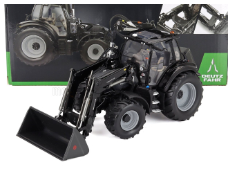 DEUTZ-FAHR 6150.4 Ttv Tractor Warrior With Fz 47-23 Front Loader (2018), Black