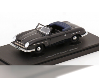 VOLKSWAGEN Drews Sport Convertible (1949), black