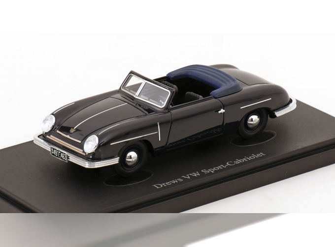 VOLKSWAGEN Drews Sport Convertible (1949), black
