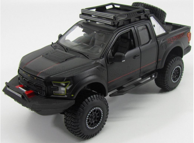 FORD F-150 Raptor Pick-up (2017), Matt Black