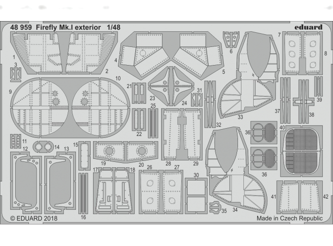 Фототравление для Firefly Mk. I exterior