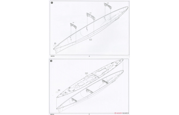 Сборная модель DKM O Class Battlecruiser Barbarossa