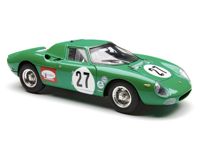 FERRARI 250 LM №27 Longnose 24h Daytona Piper/Attwood (1966), green
