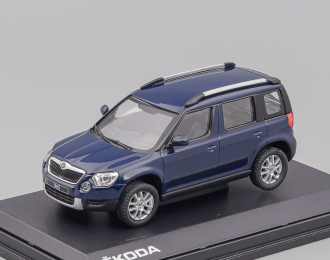 SKODA Yeti, storm blue metallic