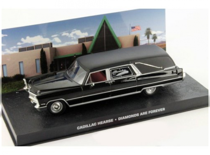 CADILLAC Hearse (катафалк) Diamonds Are Forever 1971, Black