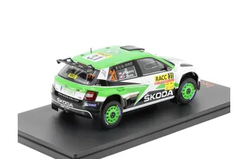 SKODA Fabia R5 #31 "Skoda Motorsport" Kopecky/Dresler 13 место Rally Catalonia (2018)