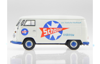 VOLKSWAGEN T1 box wagon, Scholler Ice cream, white