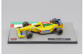 FORTI F1 Fg01 95b N 23 Season (1996) Andrea Montermini, yellow