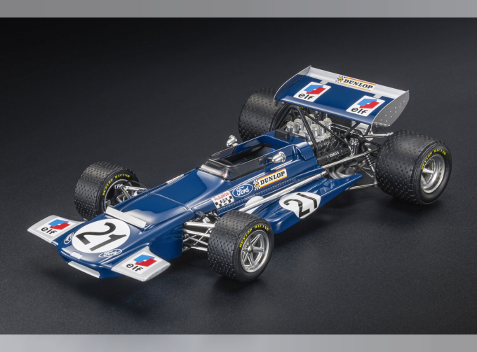 MARCH F1 701 №21 Pole Position Monaco Gp (1970) Jackie Stewart, Blue