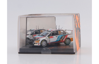 MITSUBISHI Lancer Evolution IX #31 A.Araujo - M.Ramalho, white