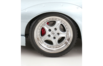PORSCHE 911 (993) GT2 Speedline rims (1996), polar silver