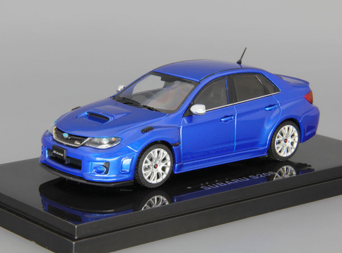 SUBARU Impreza WRX STI S206 (2011), blue