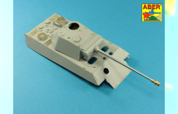 7,5 cm barrel with muzzle brake for Panther Ausf.G (Takom)