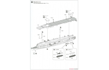 Сборная модель IJN Japanese Aircraft Carrier Ryujo