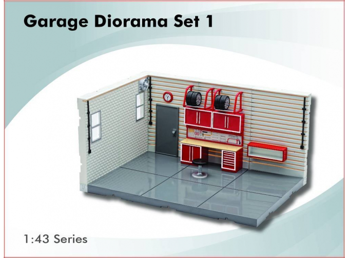 Набор Гараж Garage Diorama Set 1