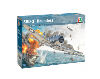 Сборная модель McDONNEL DOUGLAS Sbd-3 Dauntless Military Airplane 1938