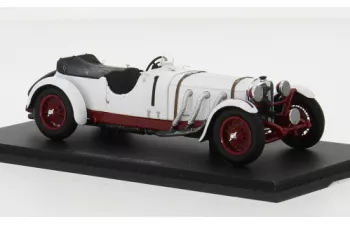 MERCEDES-BENZ Ssk 7.1l S6 Supercharged Spider Team V.tatarinoff №1 2nd 24h Le Mans (1931) B.Ivanoski - H.Stoffel, White Red