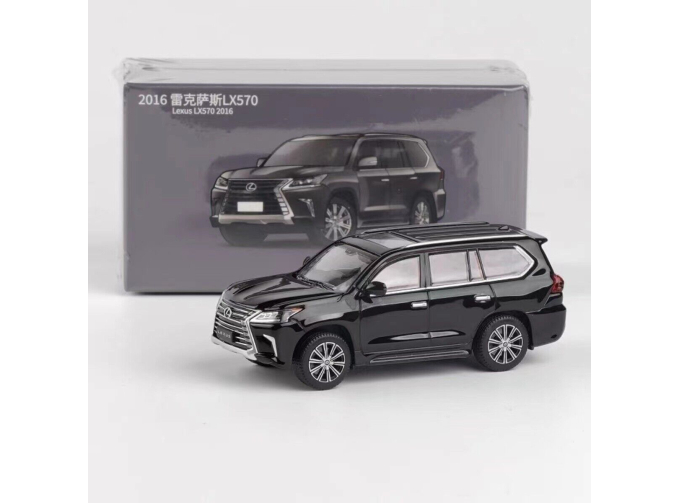 Lexus LX570 (2016), черный