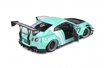  NISSAN GT-R (R35) LB Works (2020), mint green