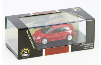 Honda Civic Type R EP3 2001 RHD Honda Civic Type R - kovový model auta 1/64