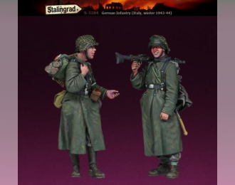 Сборная модель Фигура German Infantry, Italy, winter
