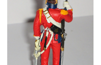 Фигурка Бригадир 2-го (Голландского) полка шеволежеров-лансьеров («Красные уланы») Императорской Старой гвардии, 1812