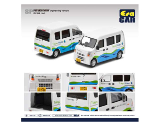 SUZUKI Every Engineering Vehicle *Tokyo Water*, white / blue / green