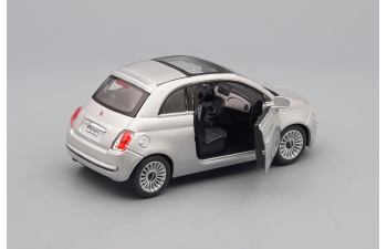 FIAT 500, silver