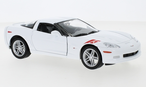 CHEVROLET Corvette Z06 (C6) (2007), white