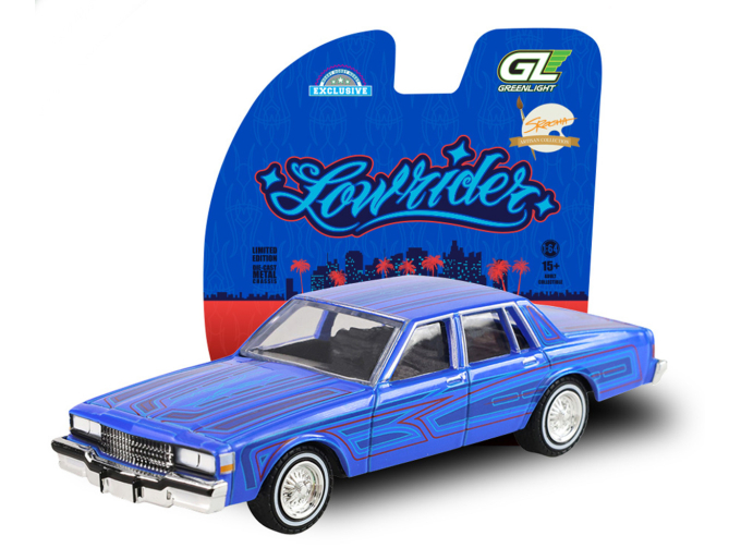CHEVROLET Caprice Sergio Rocha Collaboration (1986), electric blue