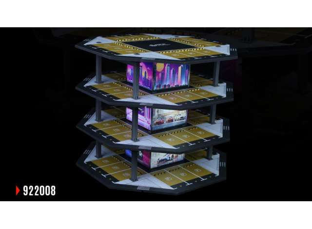Diorama *Parking building 02*, various
