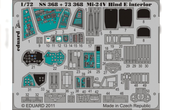 Фототравление для Mi-24V Hind E interior S.A.