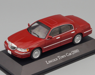 LINCOLN Town Car 2000, red