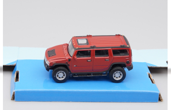 HUMMER H2, red