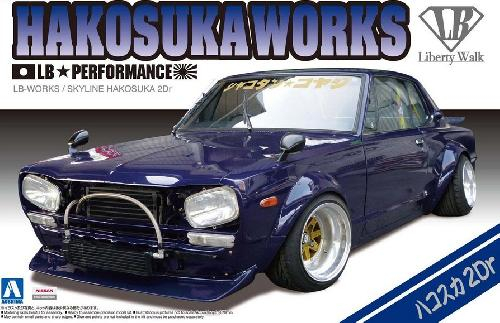 Сборная модель NISSAN Skyline LB Works Hakosuka 2Dr