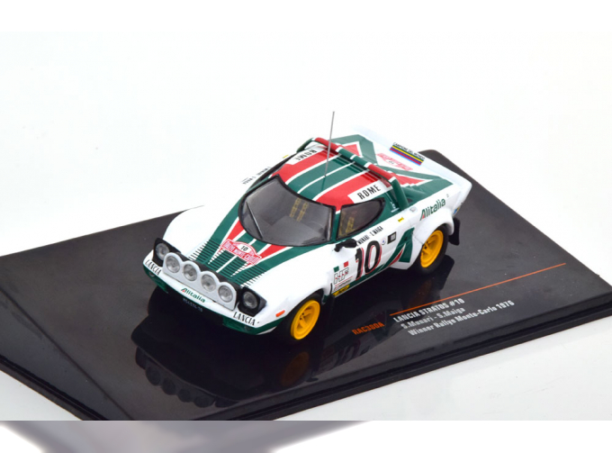 LANCIA Stratos HF #10 "Lancia Alitalia" Munari/Maiga победитель Rally Monte Carlo Чемпион мира 1976