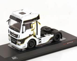 MAN Tgx 18.510 Xxl Tractor Truck 2-assi (2020), White Black