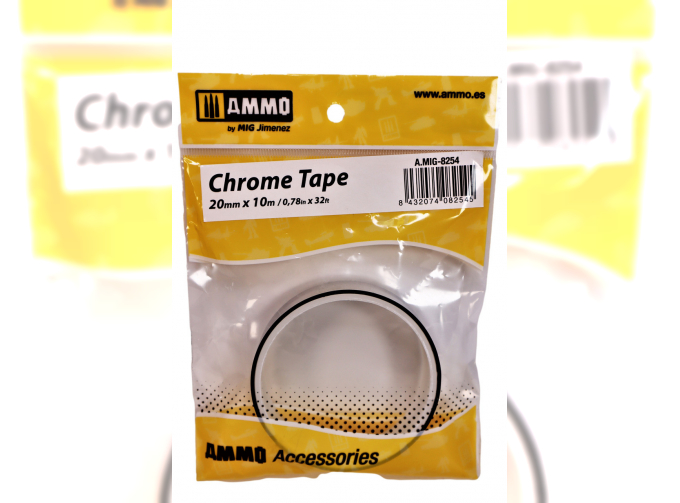 Chrome Tape 20mmx10M