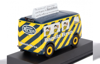 CITROEN Tub Van Biscuits Brun (1939), Blue Yellow