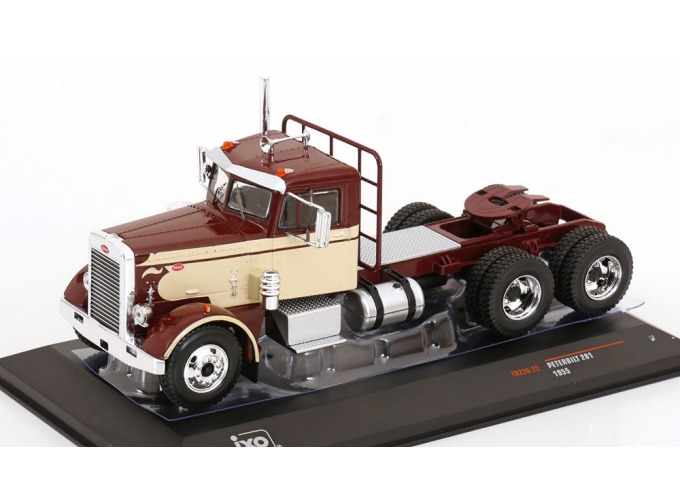 PETERBILT 281 (1955), dark brown / beige