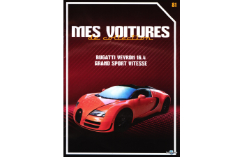 BUGATTI Veyron 16.4 grand sport vitesse, Mes voitures de collection