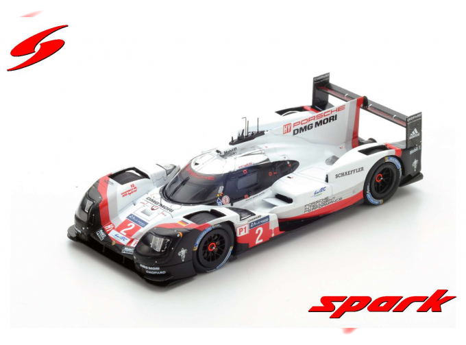 Porsche 919 Hybrid #2 - Porsche LMP Team Winner LM 2017 T. Bernhard - E. Bamber - B. Hartley