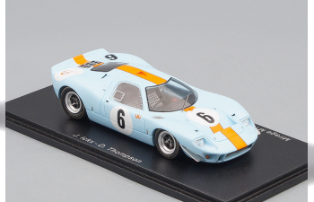 MIRAGE M1 Winner 1000km Spa-Francorchamps (1967), blue / orange