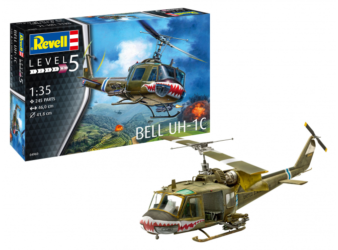 Сборная модель Bell UH-1C