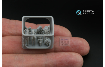 Деталировочный набор для Кабины Як-7Б/Як-9Д (Звезда)